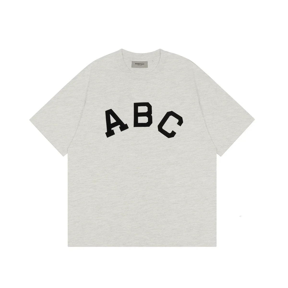 Fear of God Essentials ABC Flocked Tee – Shallow Oats