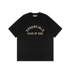 Essentials Fear of God Arch Logo Tee – Black (Fan-Shaped)