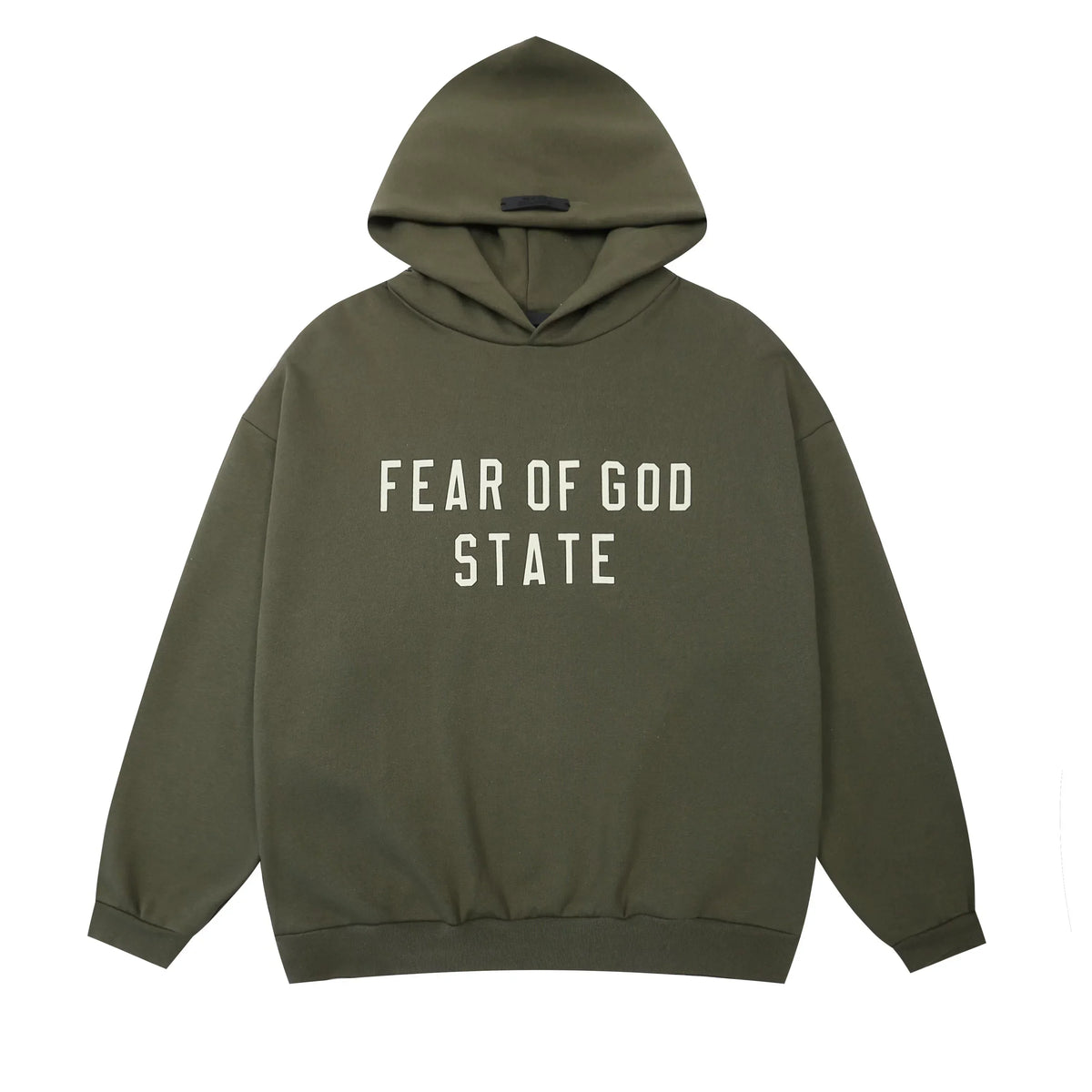 Fear of God State Pullover Hoodie Evergreen